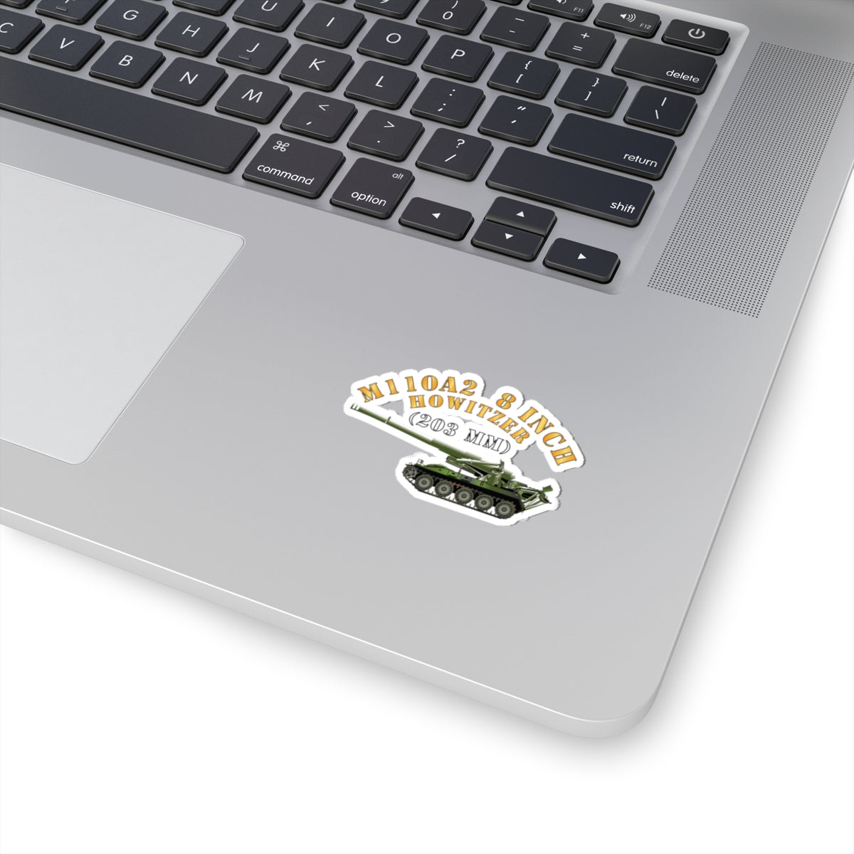 Kiss-Cut Stickers - M110A2 - 8 Inch 203mm Howitzer X 300