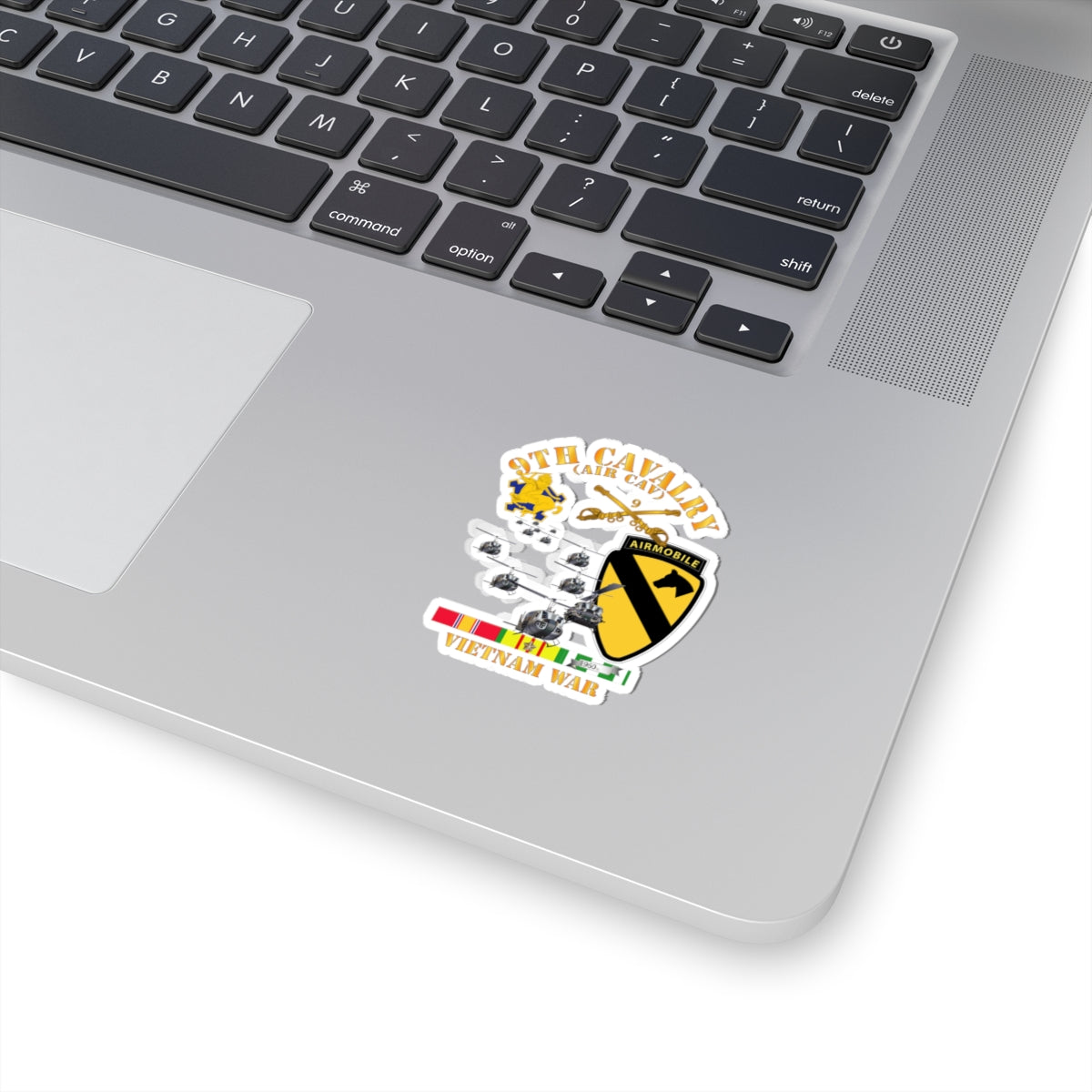 Kiss-Cut Stickers - 9th Cavalry (Air Cav) - 1st Cav Division w SVC