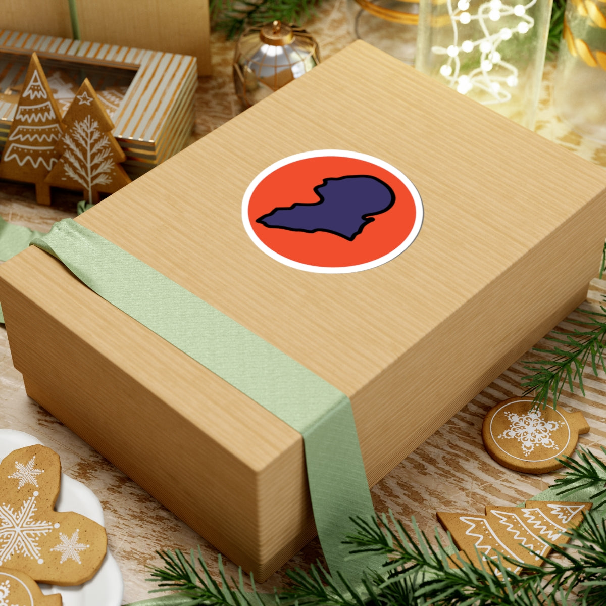 Kiss-Cut Stickers - SSI - 11th Infantry Division X 300