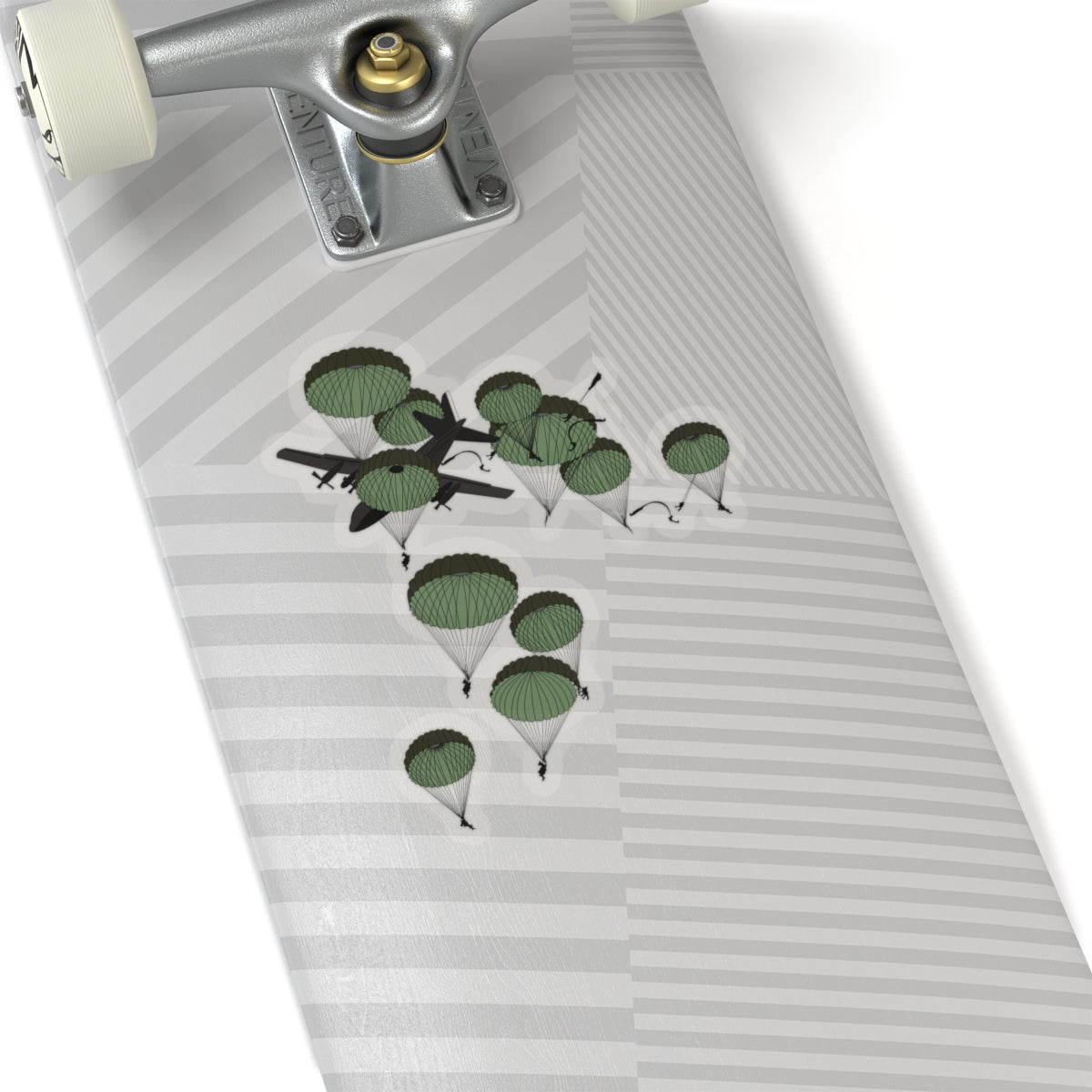 Kiss-Cut Stickers - Paratrooper - Mass Tac - 1 AC - 2 Doors - w Jumpers X 300