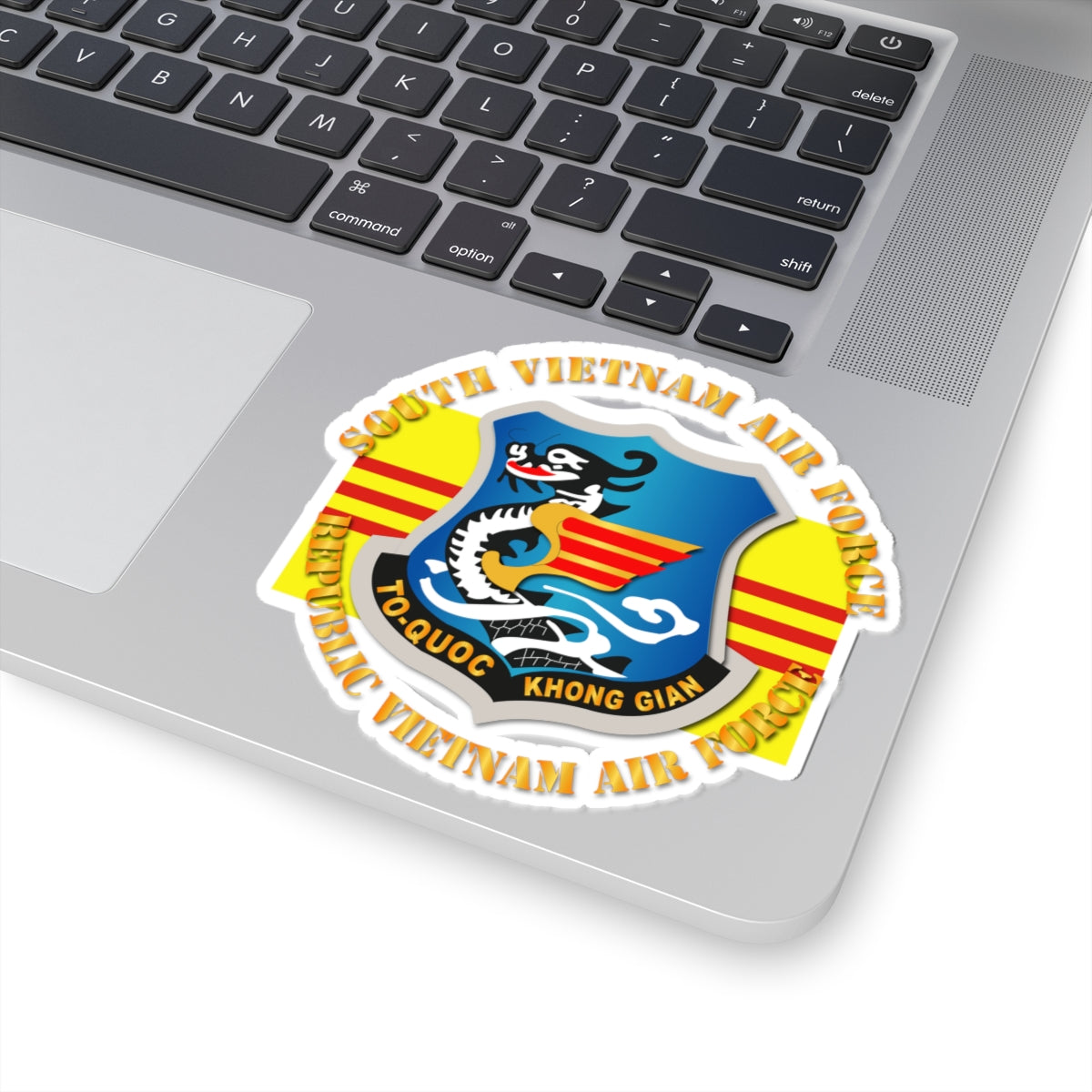 Kiss-Cut Stickers - SVAF - South Vietnam Air Force w Flag Txt
