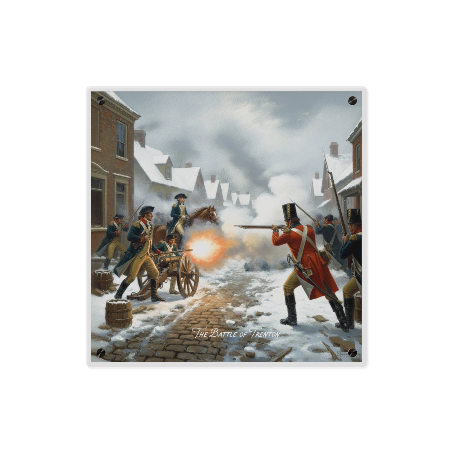 Acrylic Wall Art Panel - Battle of Trenton