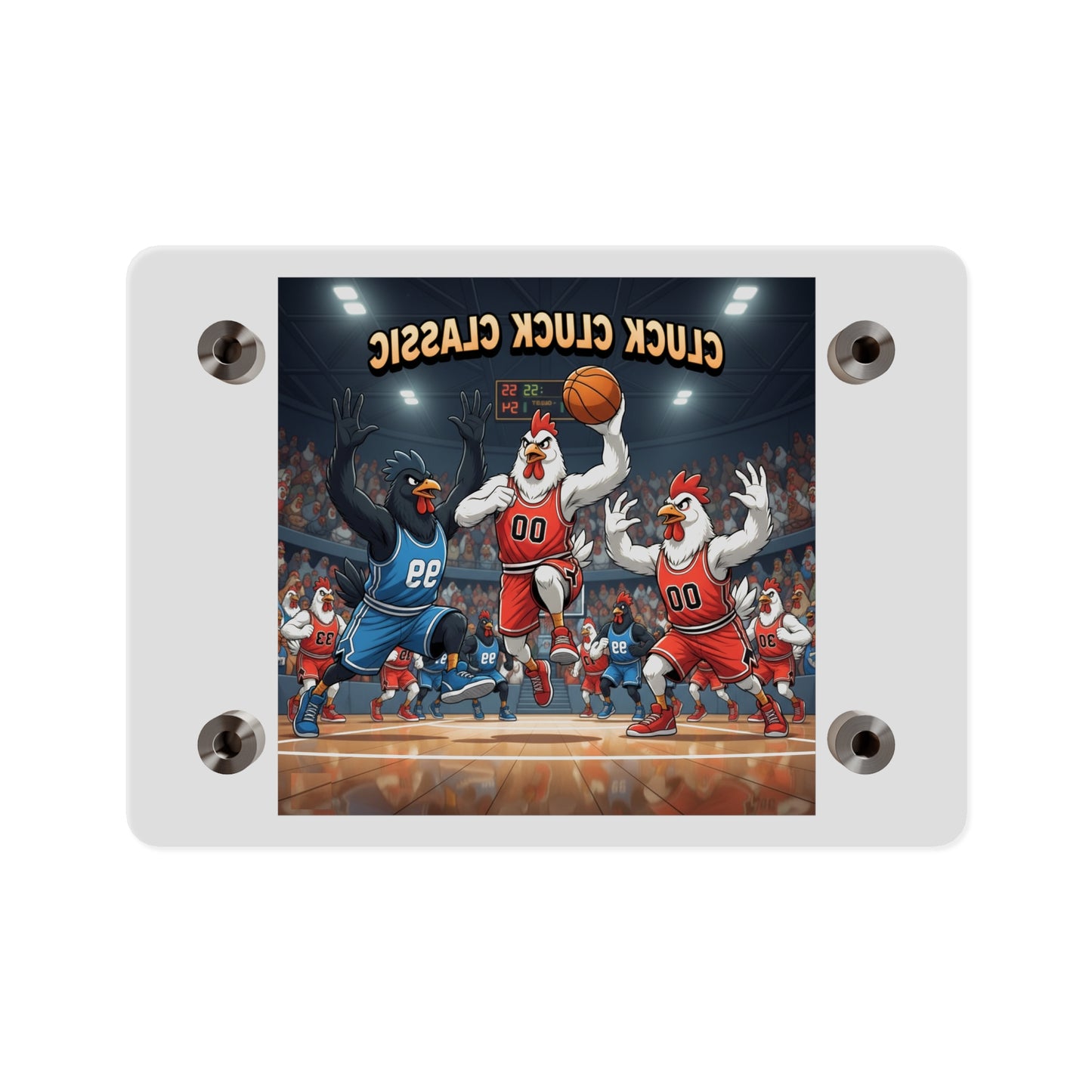 Acrylic Wall Art Panel - Chicken Classic