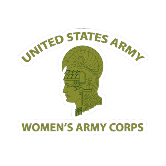 Kiss-Cut Stickers - US Army WAC
