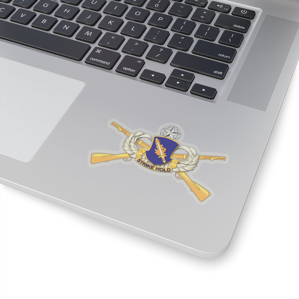 Kiss-Cut Stickers - Airborne Badge - 504th Infantry Regiment w Br - Mstr - No Tx X 300