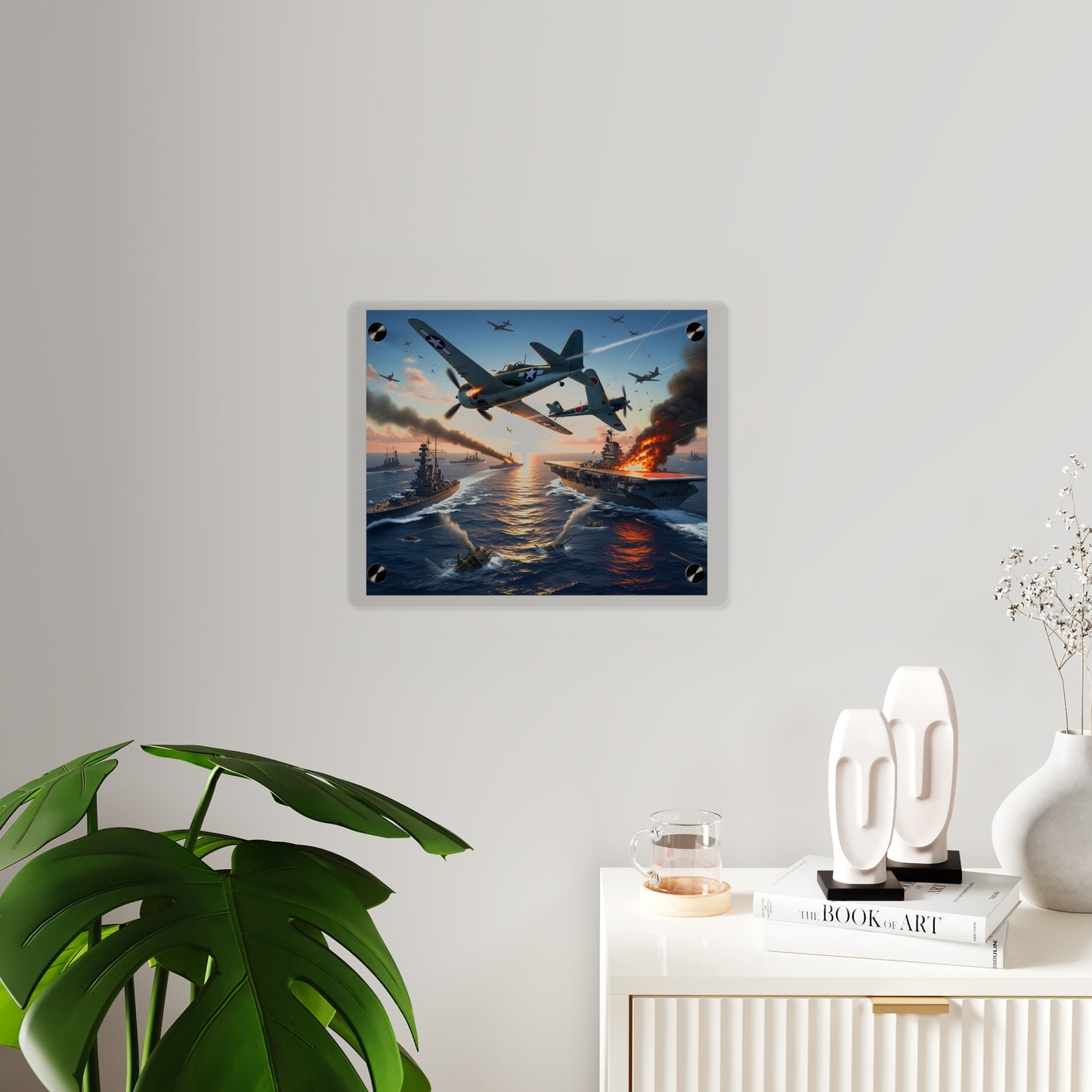 Acrylic Wall Art Panel - Battle of Midway