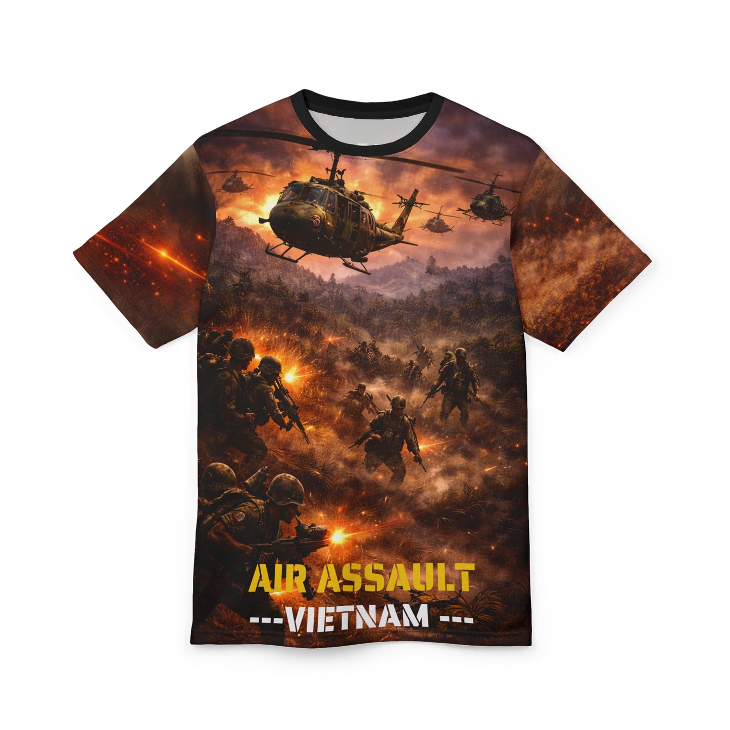 Air Assault Vietnam All-Over Print Tee