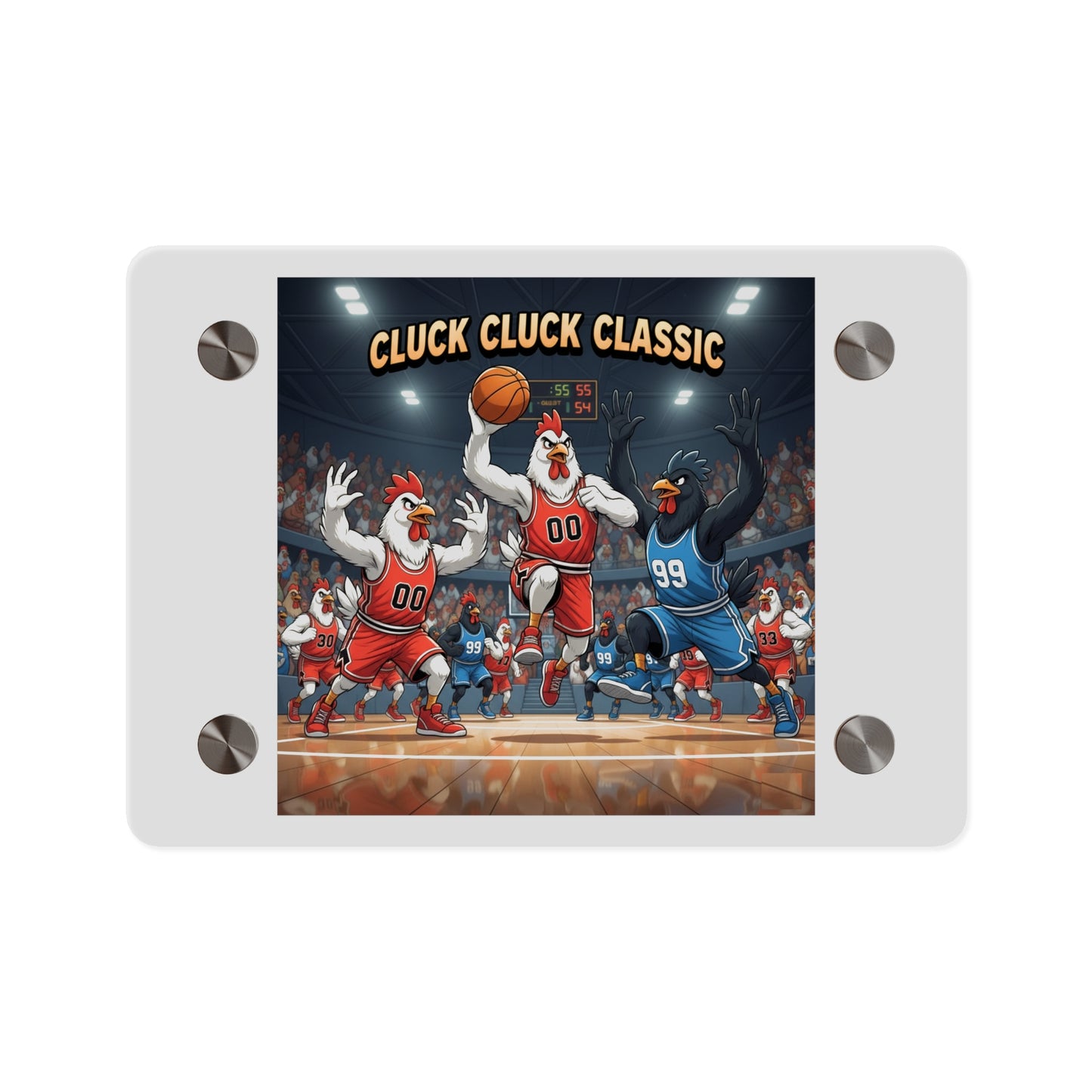 Acrylic Wall Art Panel - Chicken Classic