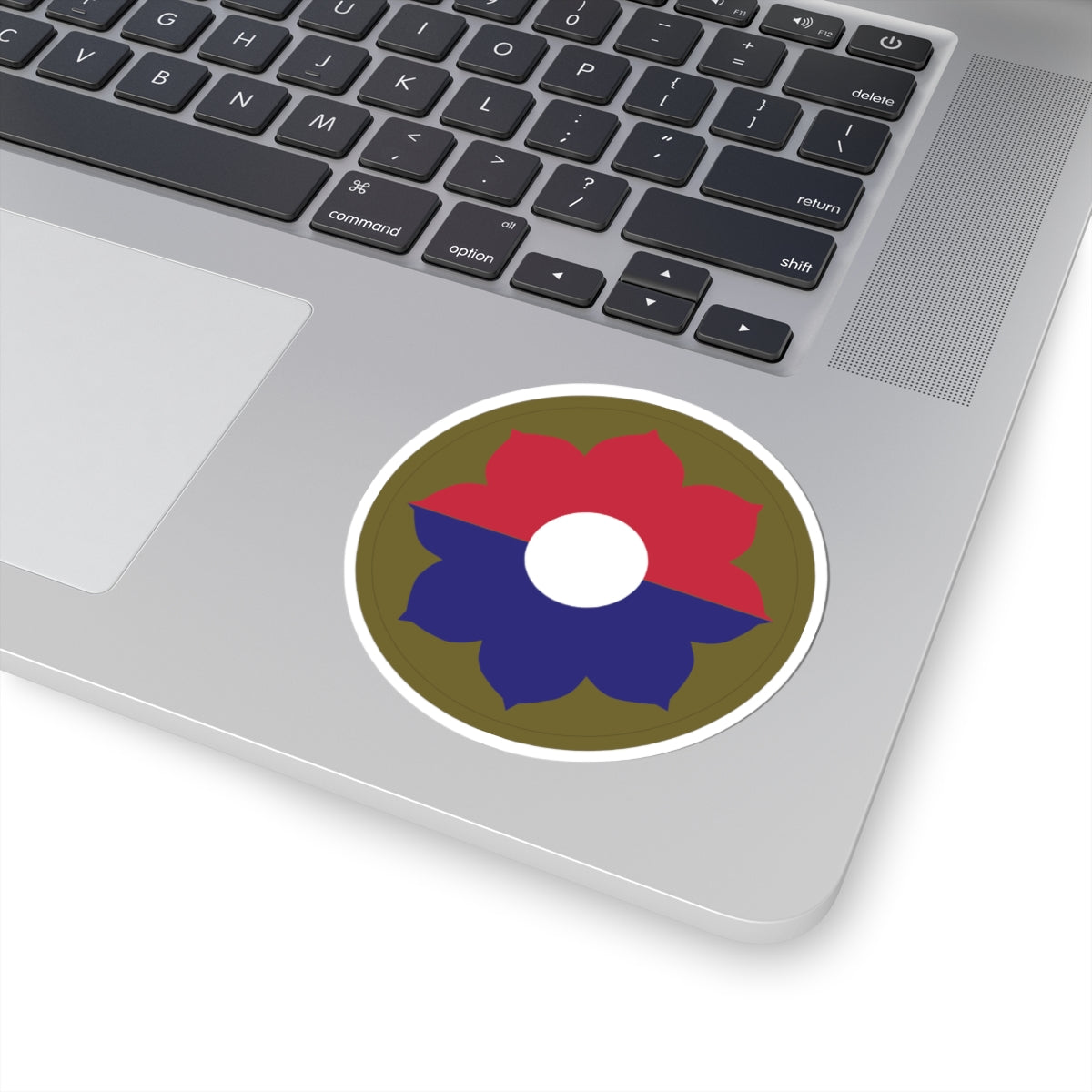 Kiss-Cut Stickers - SSI - 9th Infantry Division wo Txt X 300