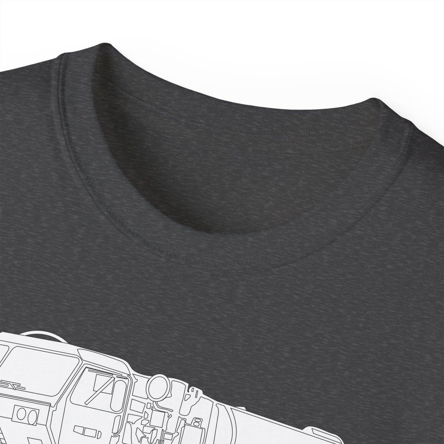 Unisex Ultra Cotton Tee - Vehicle - Fuel Truck - Front Left Oblique X 300