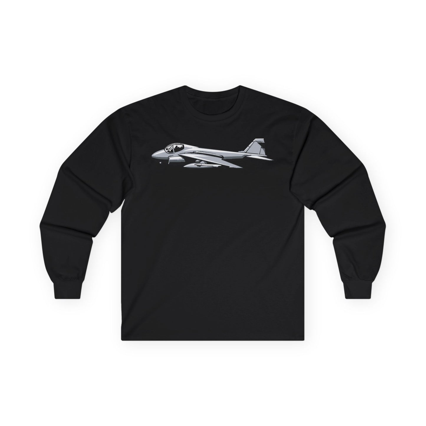 Unisex Ultra Cotton Long Sleeve Tee - Aircraft - A6 - GS X 300