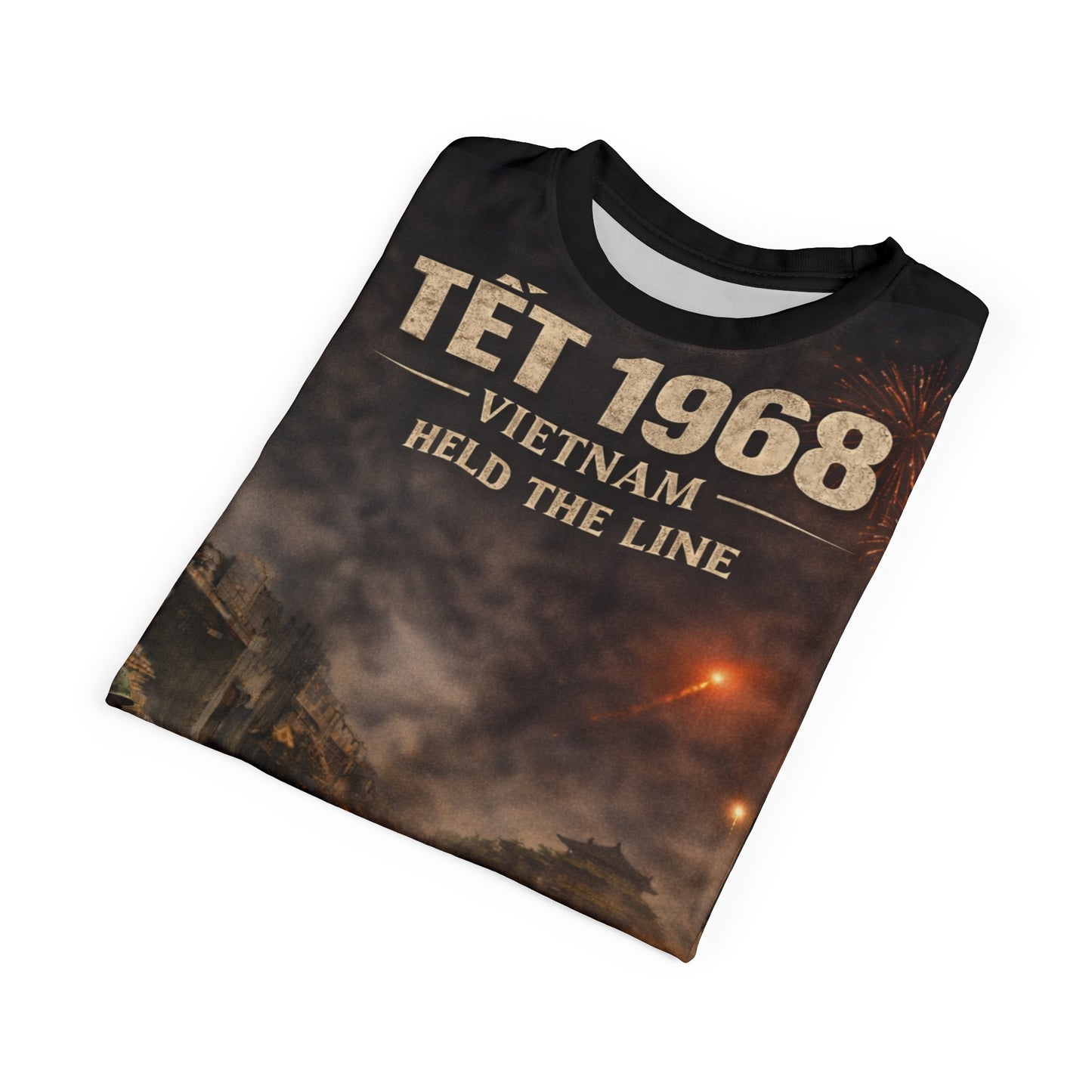 Tet 1968 Vietnam War Veterans' Tribute Tee | All Over Print