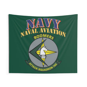 Indoor Wall Tapestries - Navy Attack Squadron 165  Tapestry