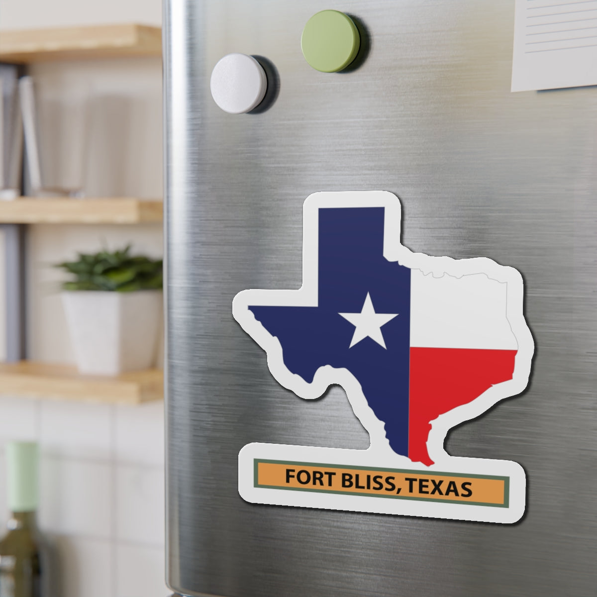 Die-Cut Magnets - Fort Bliss, Texas