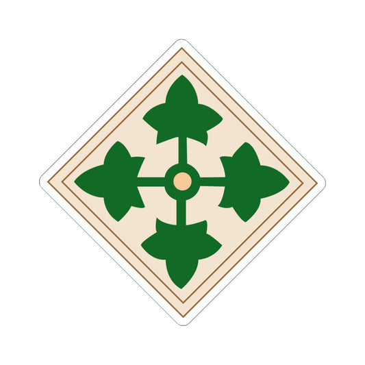 Kiss-Cut Stickers - 4th Infantry Division wo Txt