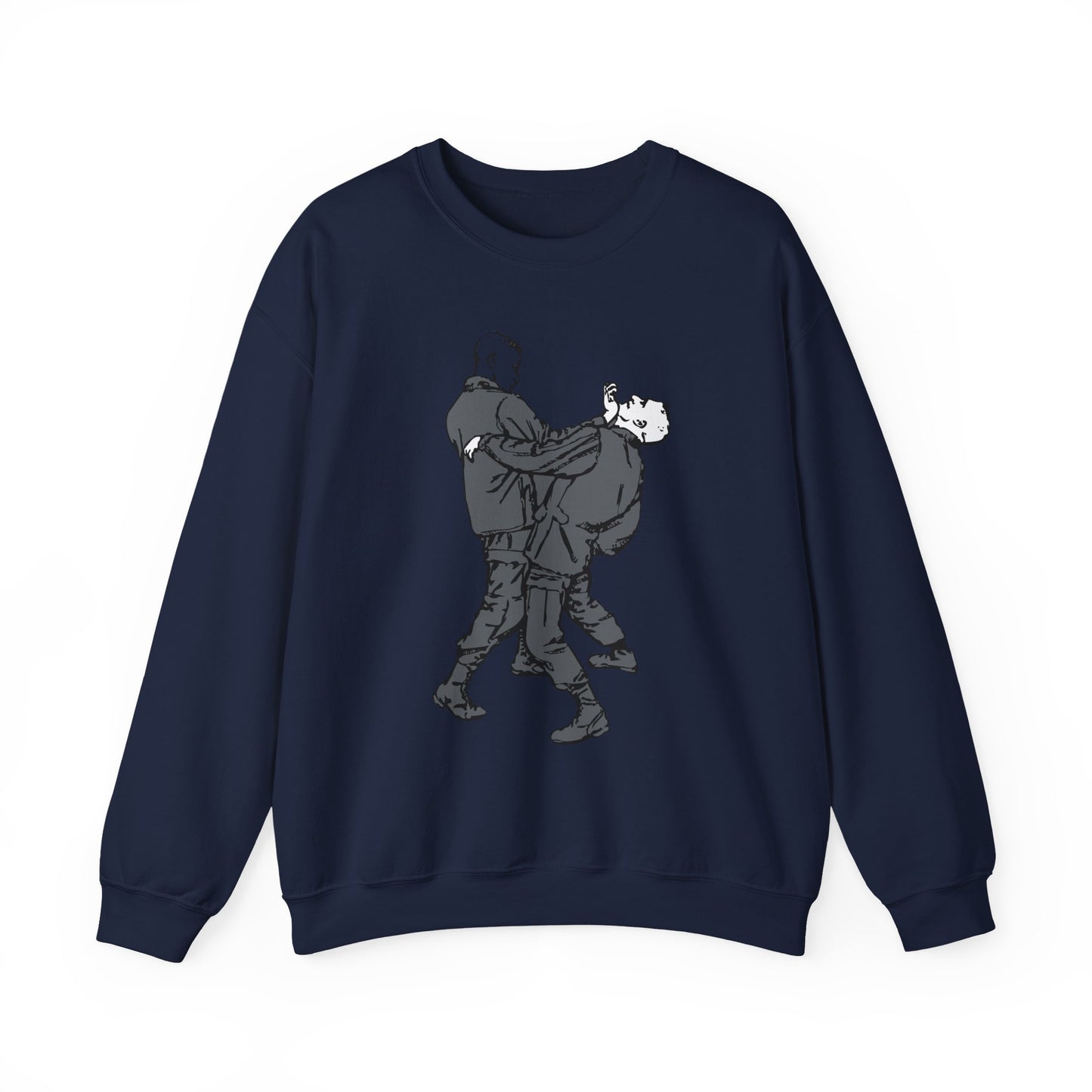 Crewneck Sweatshirt - Palm-Heel Strike to Chin X 300