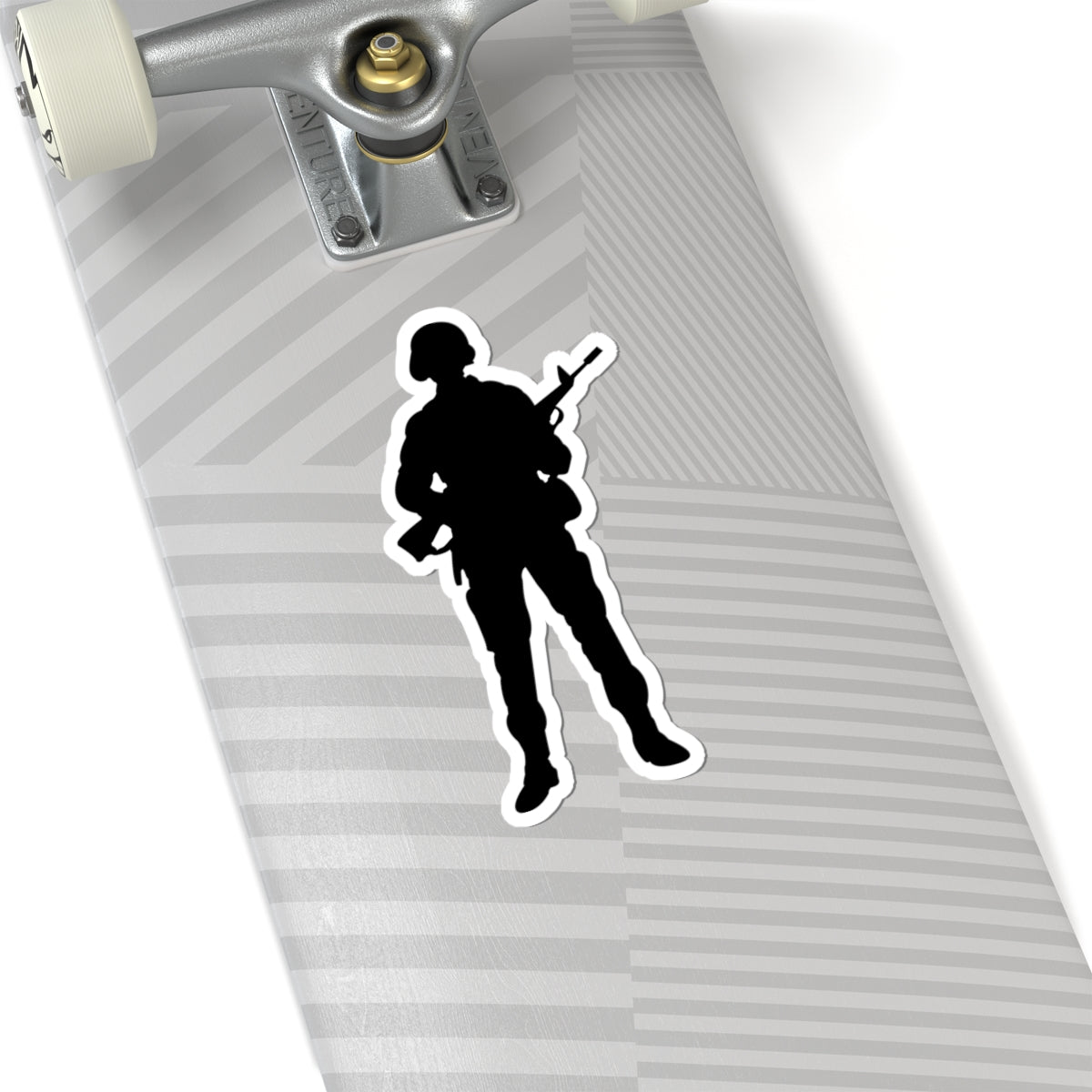 Kiss-Cut Stickers - Army - Soldier - Silhouette X 300
