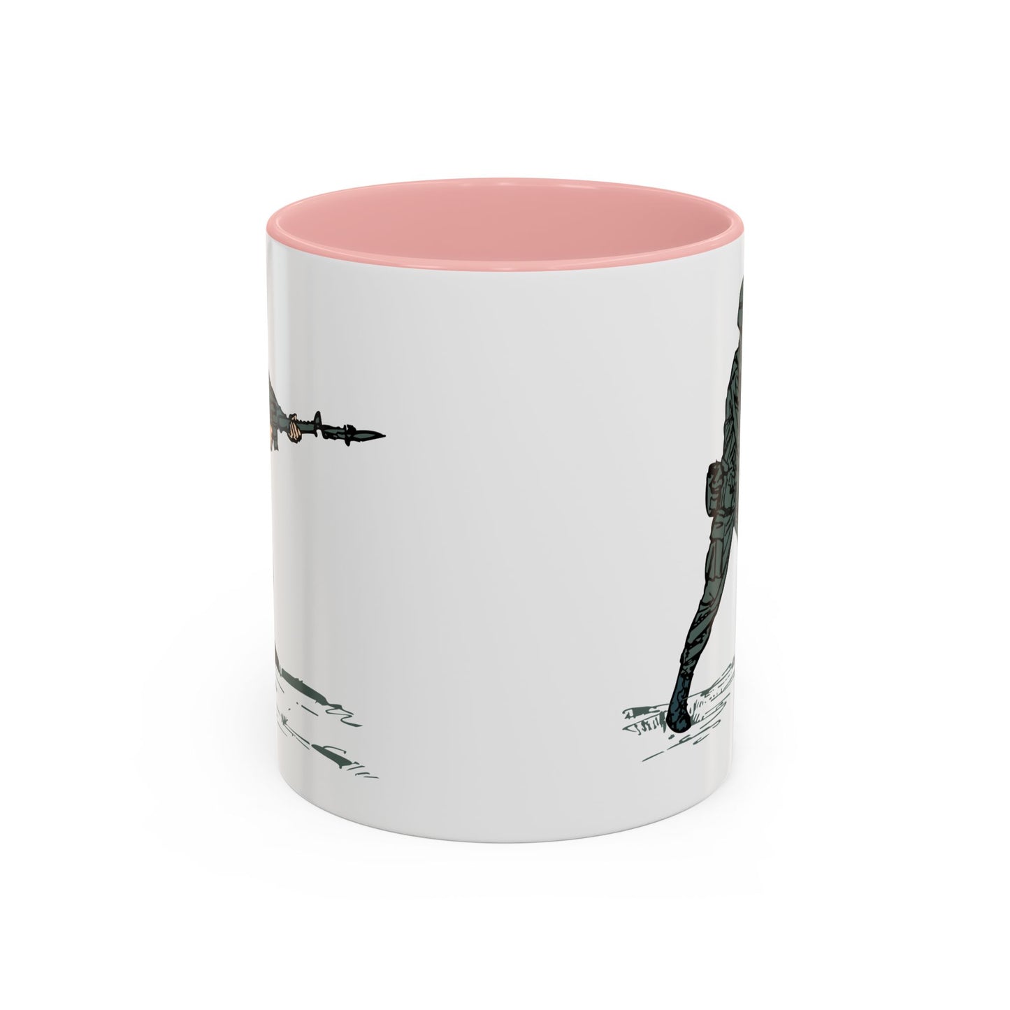 Accent Coffee Mug (11oz & 15oz) - Bayonet Training-Modified Thrust X 300