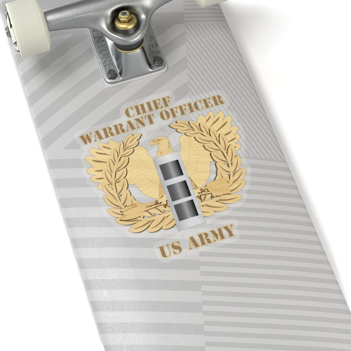 Kiss-Cut Stickers - Emblem - Warrant Officer - CW3