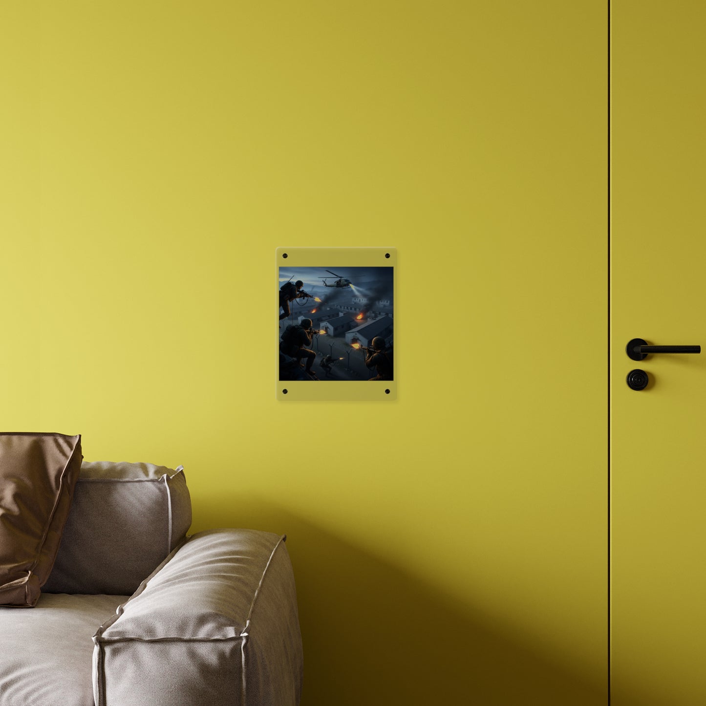 Acrylic Wall Art Panel - Son Tay Rescue during the Vietnam War