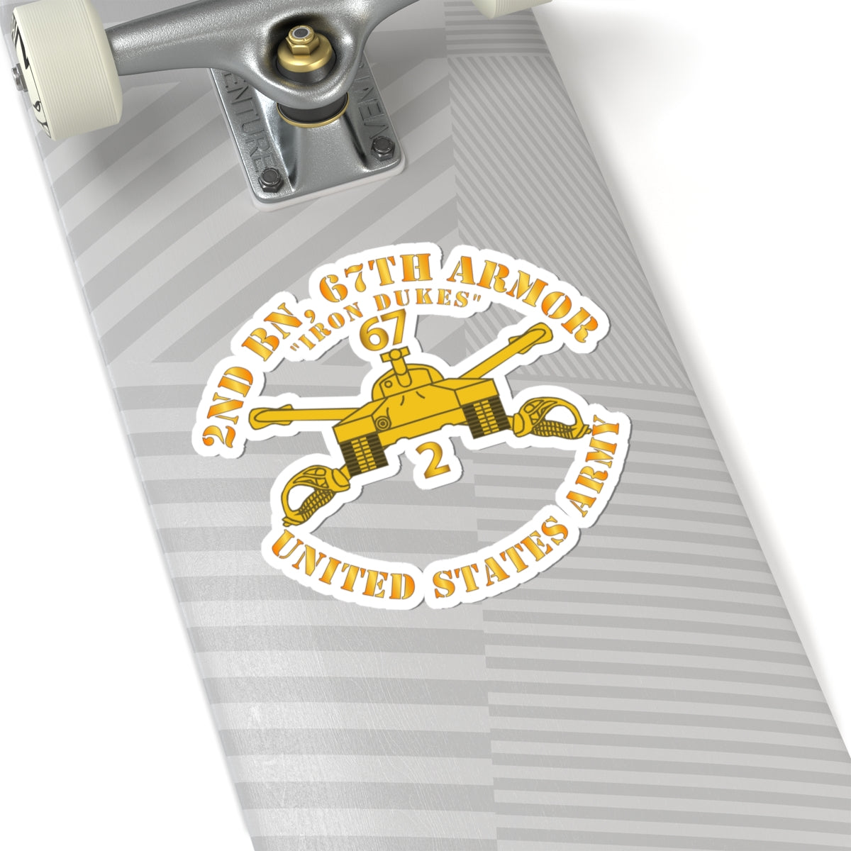 Kiss-Cut Stickers - 2nd Bn 67th Armor - Armor Branch