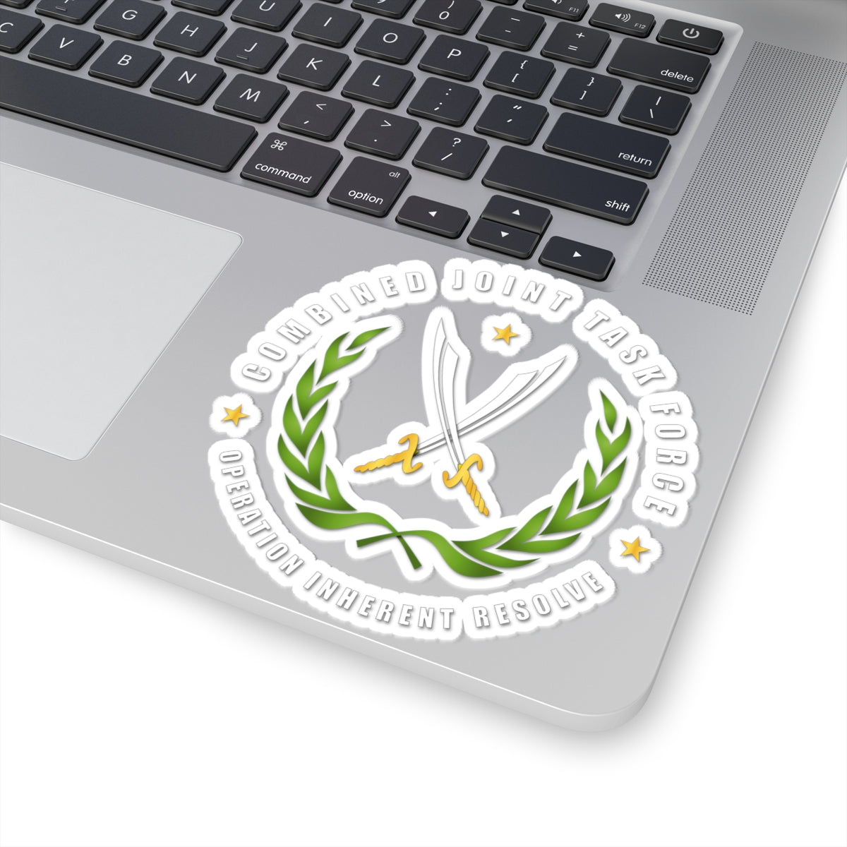 Kiss-Cut Stickers - JTF - Joint Task Force - Operation Inherent Resolve wo Bkgrd
