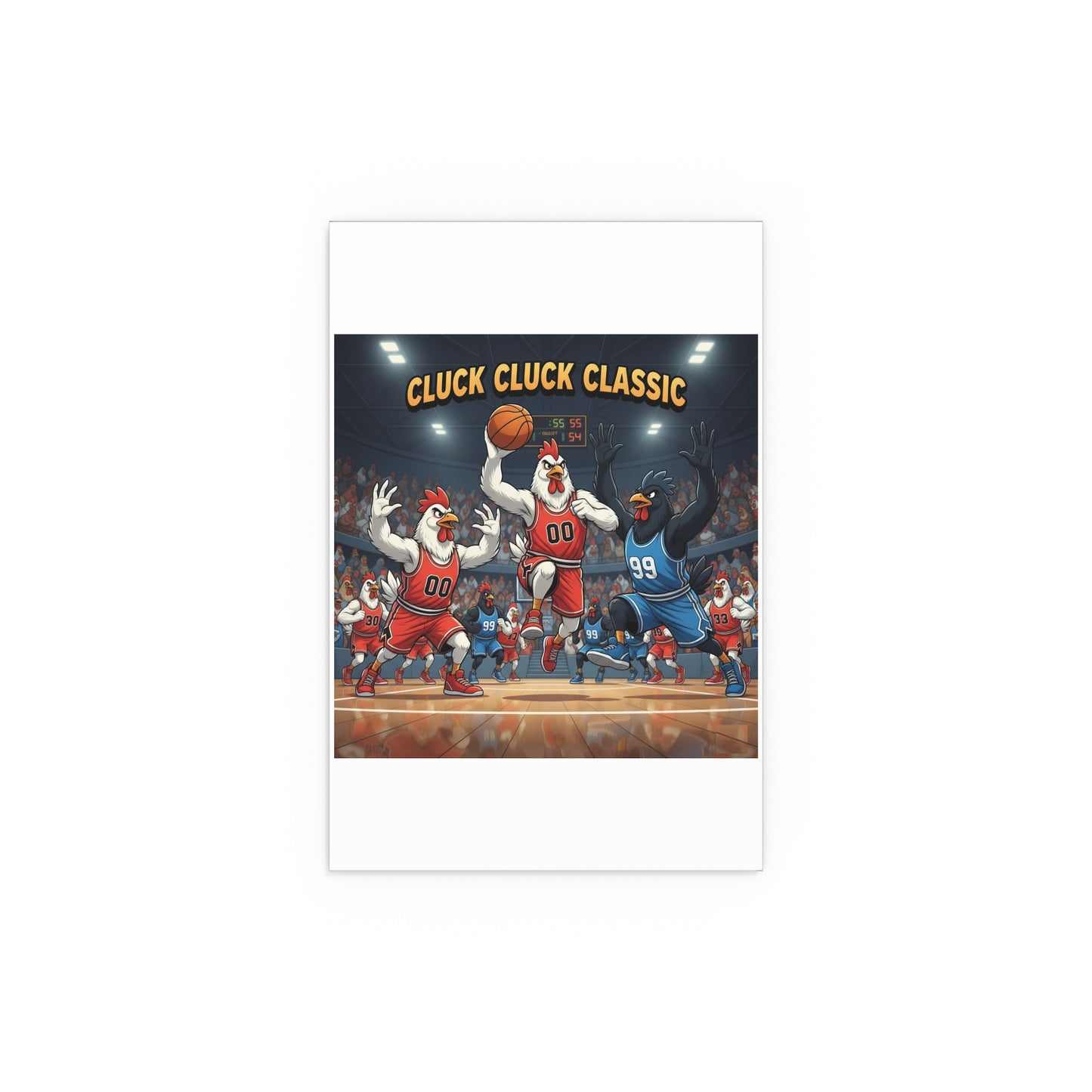 Indoor and Outdoor Silk Posters - Chicken Classic