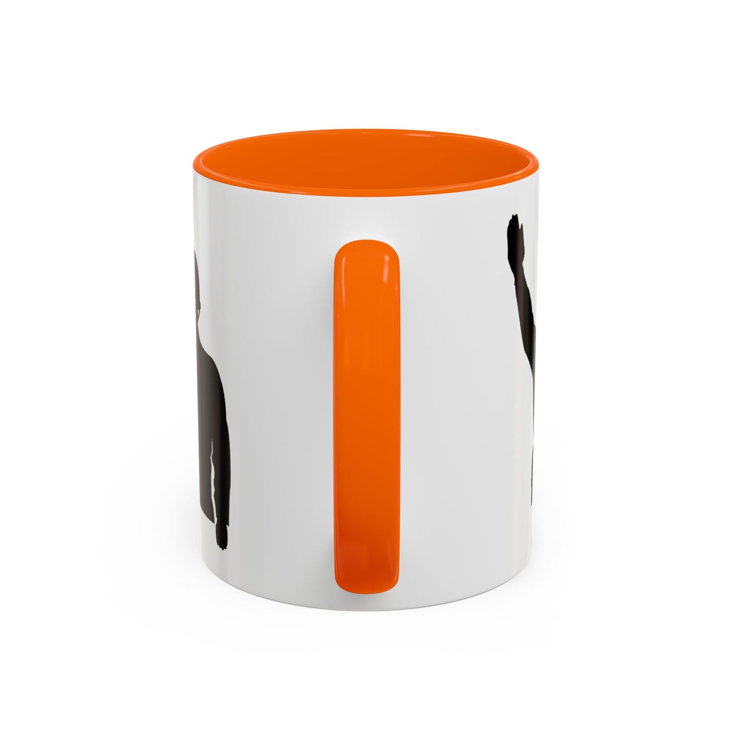 Accent Coffee Mug (11oz & 15oz) - Army - Soldier - Halt - Silhouette X 300