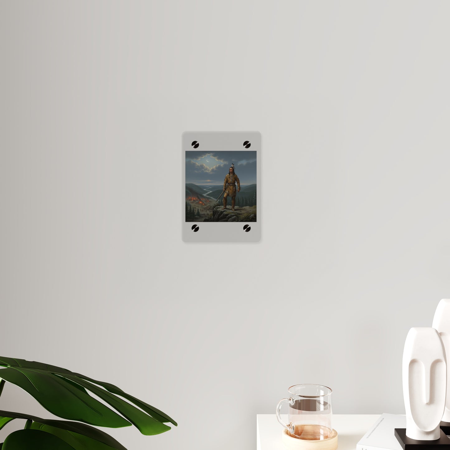 Acrylic Wall Art Panel - The Last Mohican