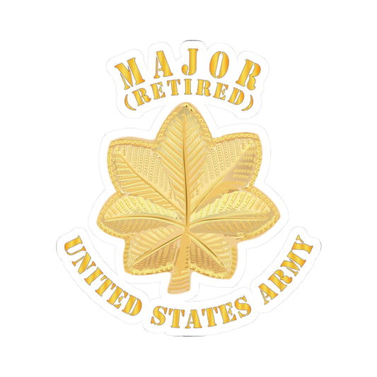 Kiss-Cut Stickers - Major - MAJ - Retired - V1