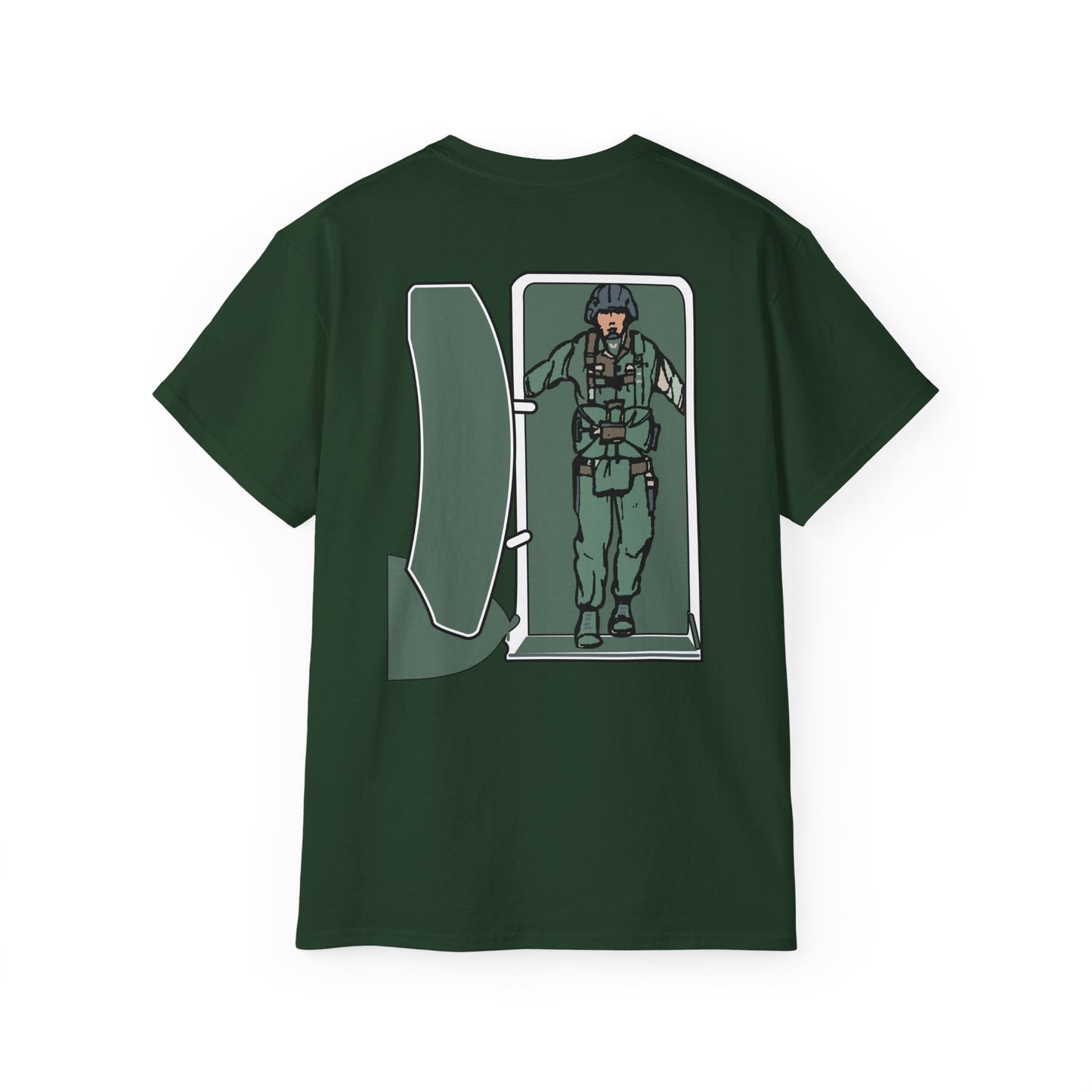 Unisex Ultra Cotton Tee - Airborne - JM Door Check X 300