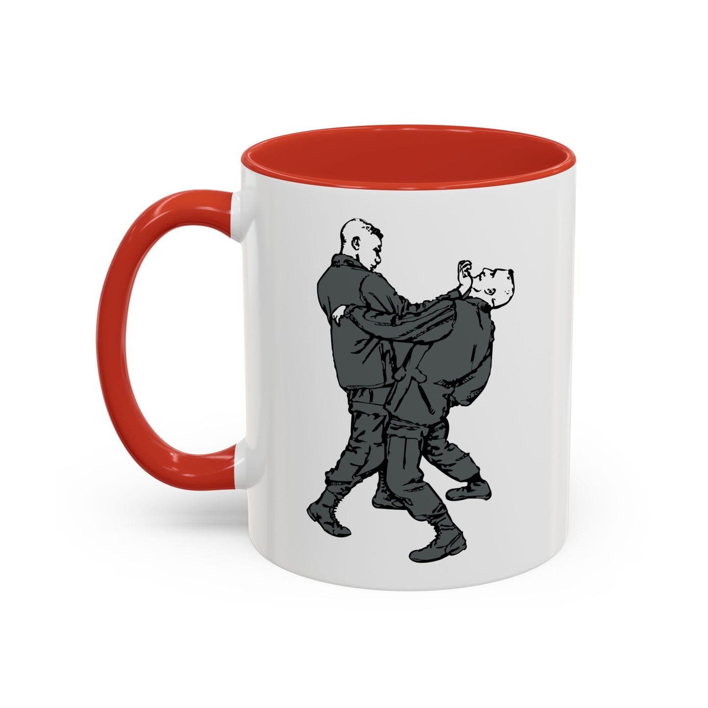 Accent Coffee Mug (11oz & 15oz) - Palm-Heel Strike to Chin X 300