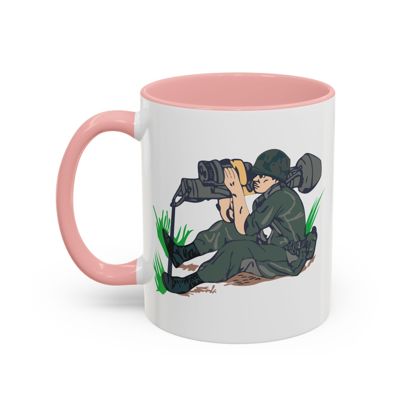 Accent Coffee Mug (11oz & 15oz) - Anti Armor M47 Dragon X 300