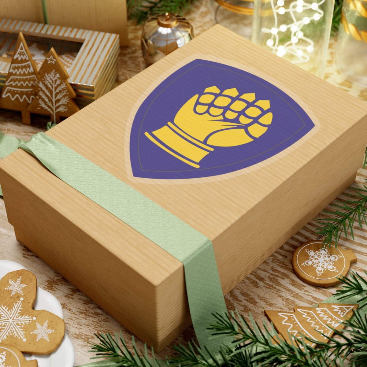 Kiss-Cut Stickers - SSI - 46th Infantry Division X 300