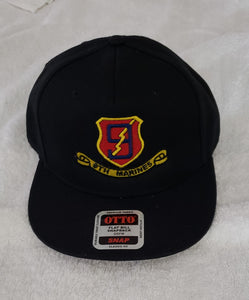 Baseball Cap Embroidery - USMC - 9th Marine Regiment wo Txt