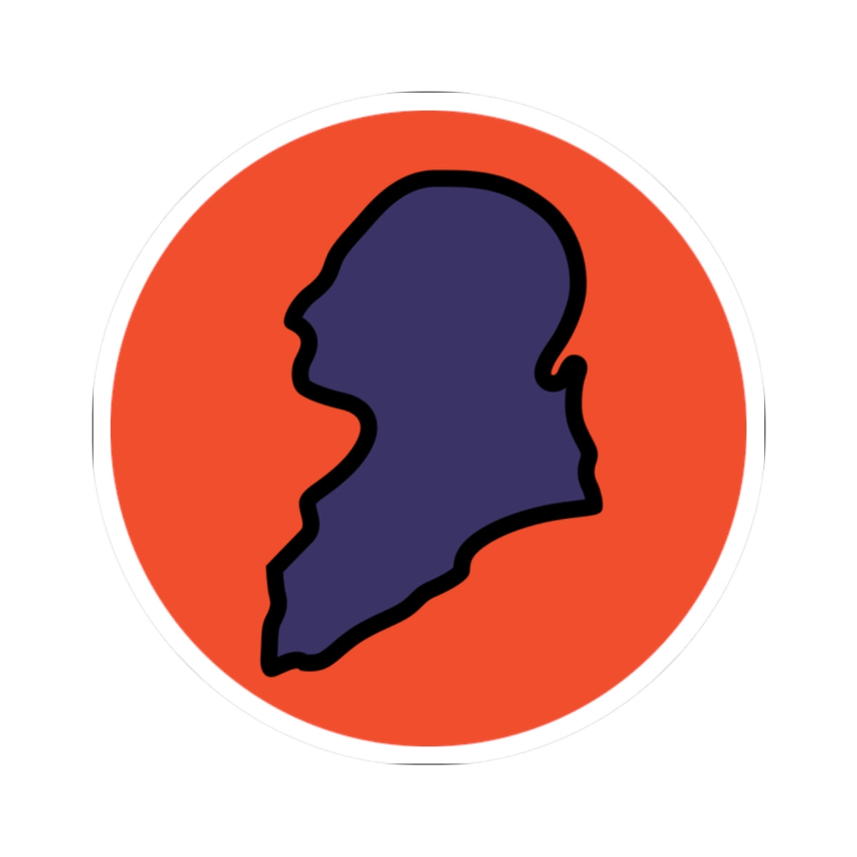 A kiss-Cut Stickers depicting the 11th Infantry Division, known as the "Lafayette Division," was a U.S. Army unit that was organized during World War I but never saw combat before the war ended. It was named in honor of the Marquis de Lafayette, symbolizing the historic alliance between the U.S. and France.