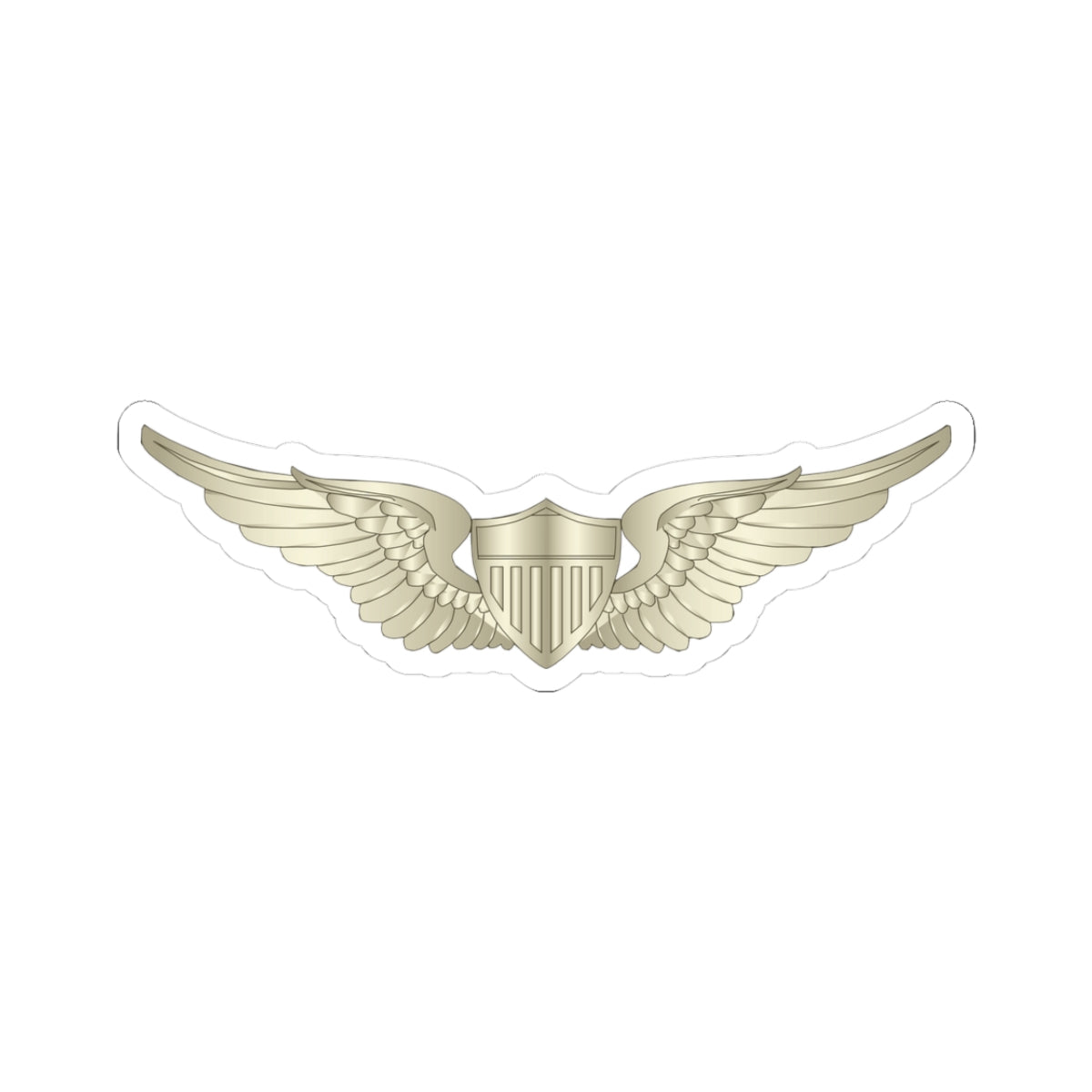 Kiss-Cut Stickers - Aviator - Pilot Badge wo Txt