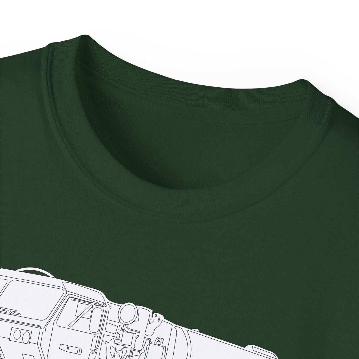 Unisex Ultra Cotton Tee - Vehicle - Fuel Truck - Front Left Oblique X 300