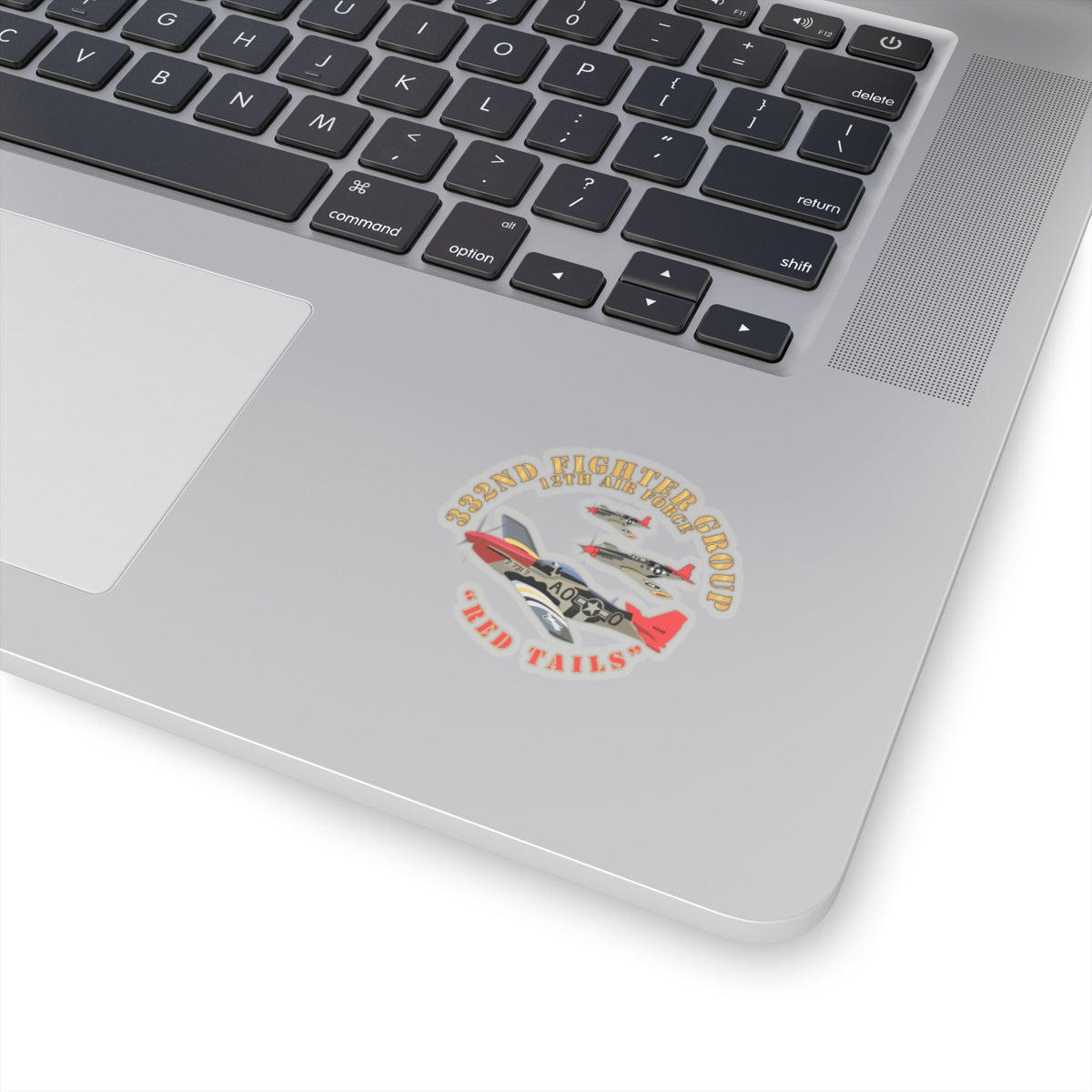 Kiss-Cut Stickers - AAC - 332nd Fighter Group - 12th AF - Red Tail