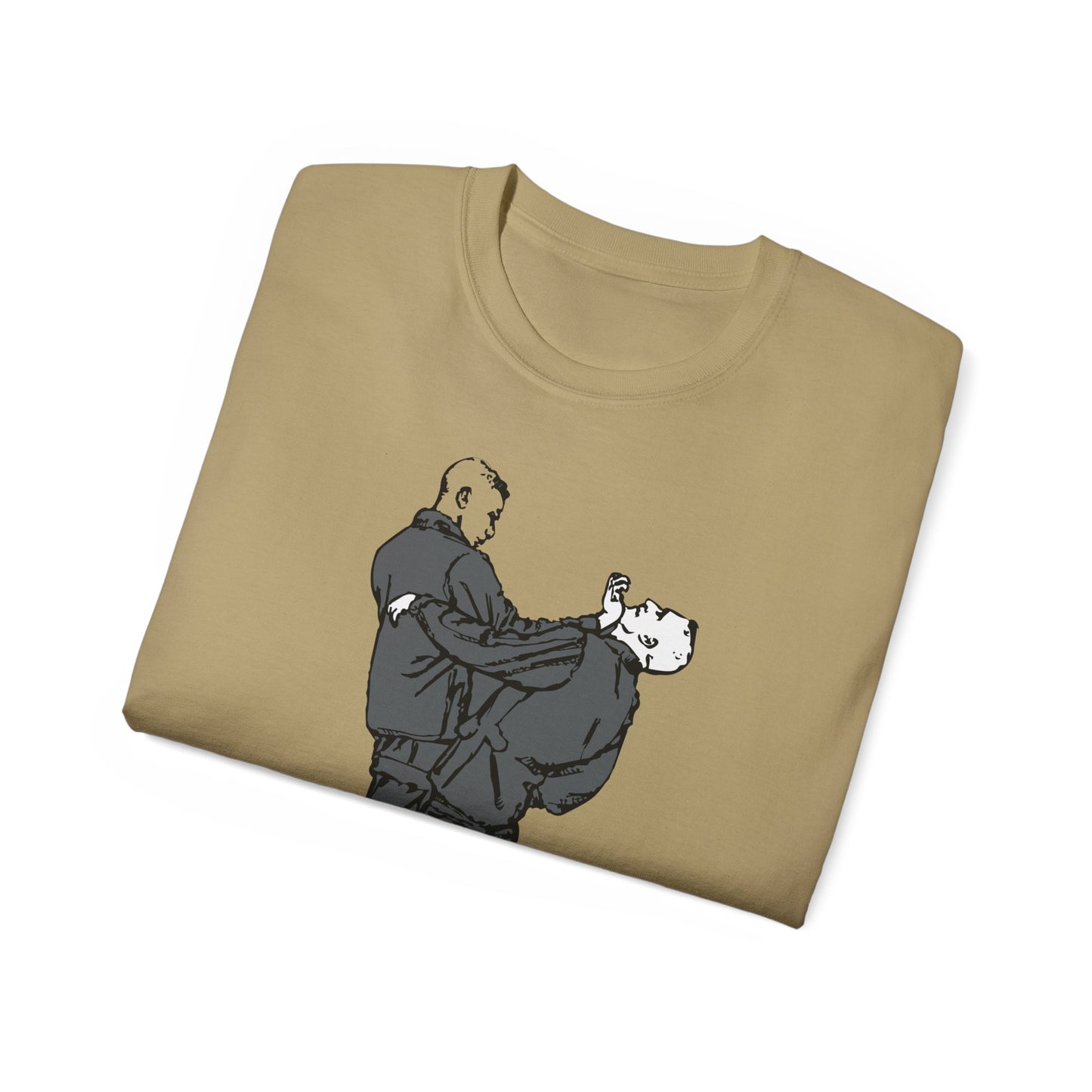 Unisex Ultra Cotton Tee - Palm-Heel Strike to Chin X 300