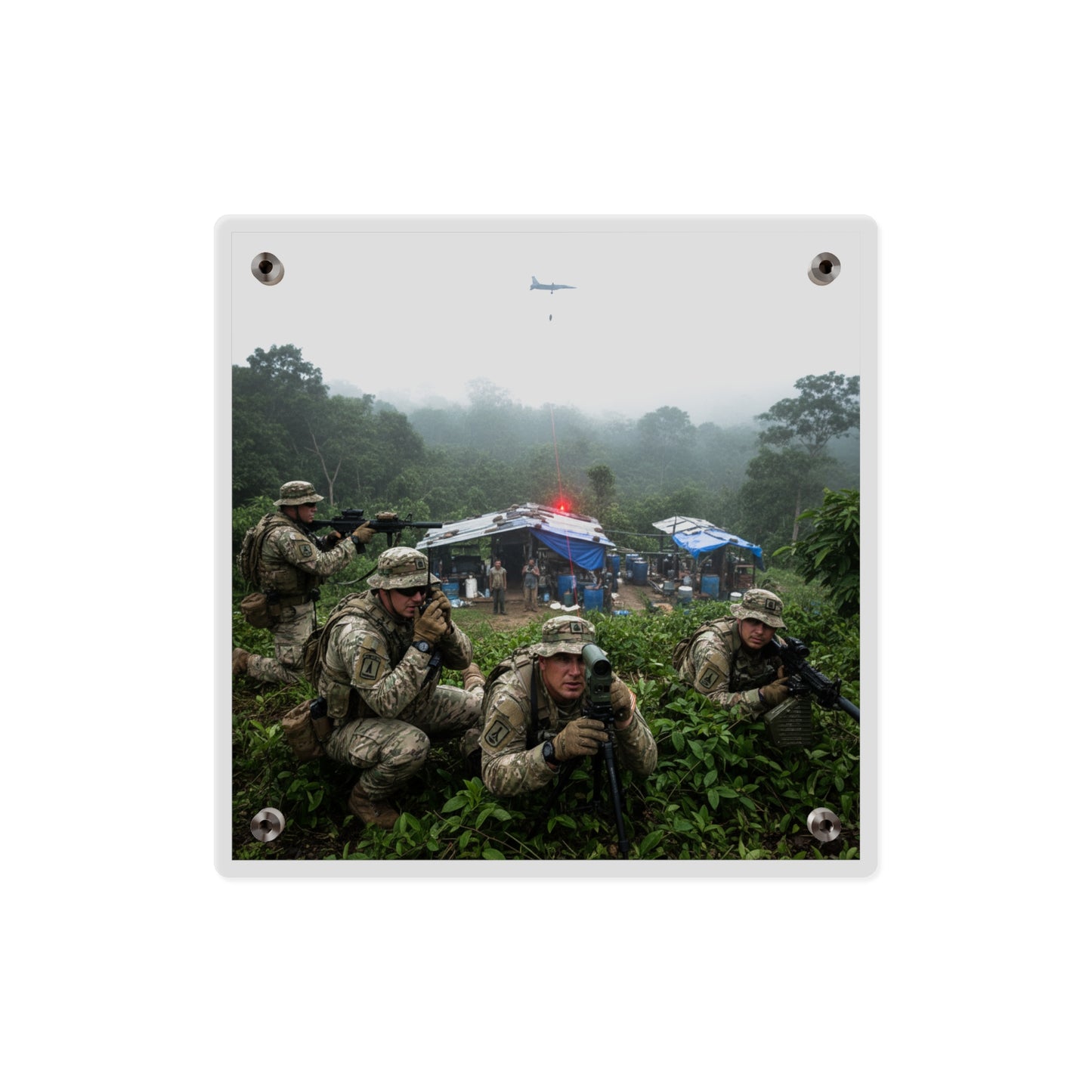 Acrylic Wall Art Panel - Jungle lab