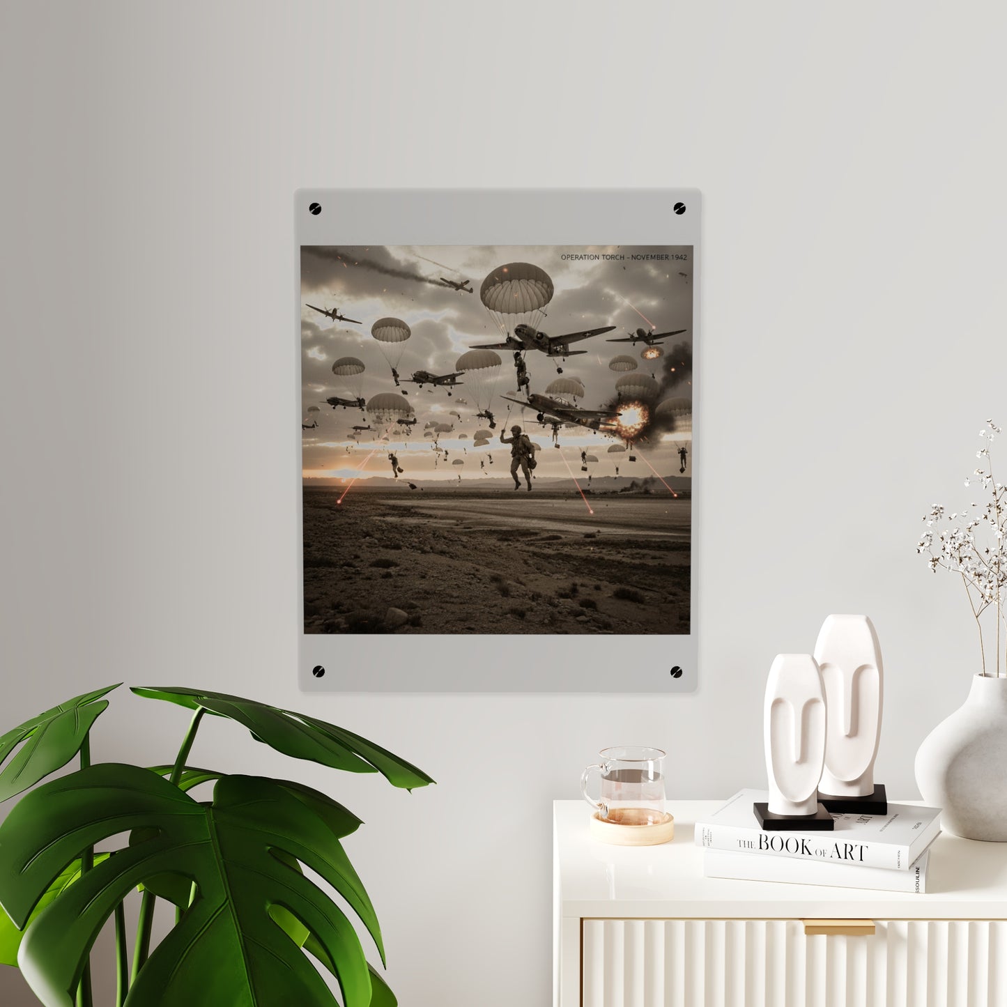 Acrylic Wall Art Panel - Operation Torch Nov 1942