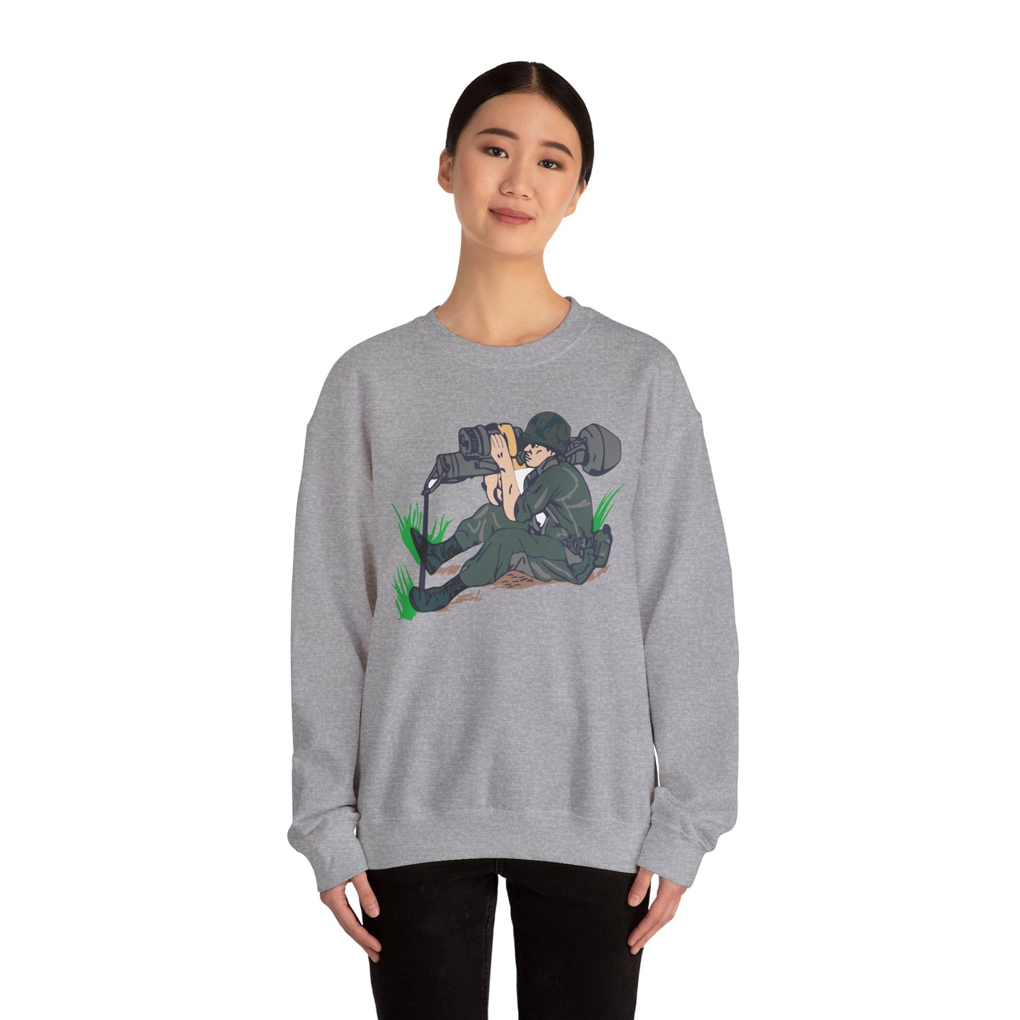 Crewneck Sweatshirt - Anti Armor M47 Dragon X 300