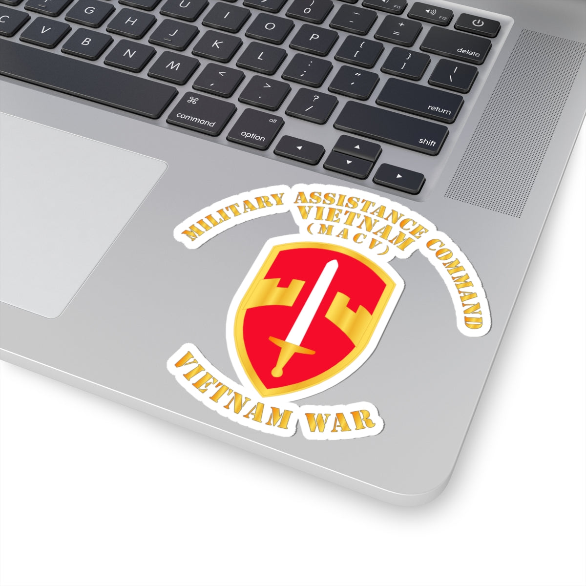 Kiss-Cut Stickers - Military Assistance Cmd Vietnam - MACV - Vietnam War