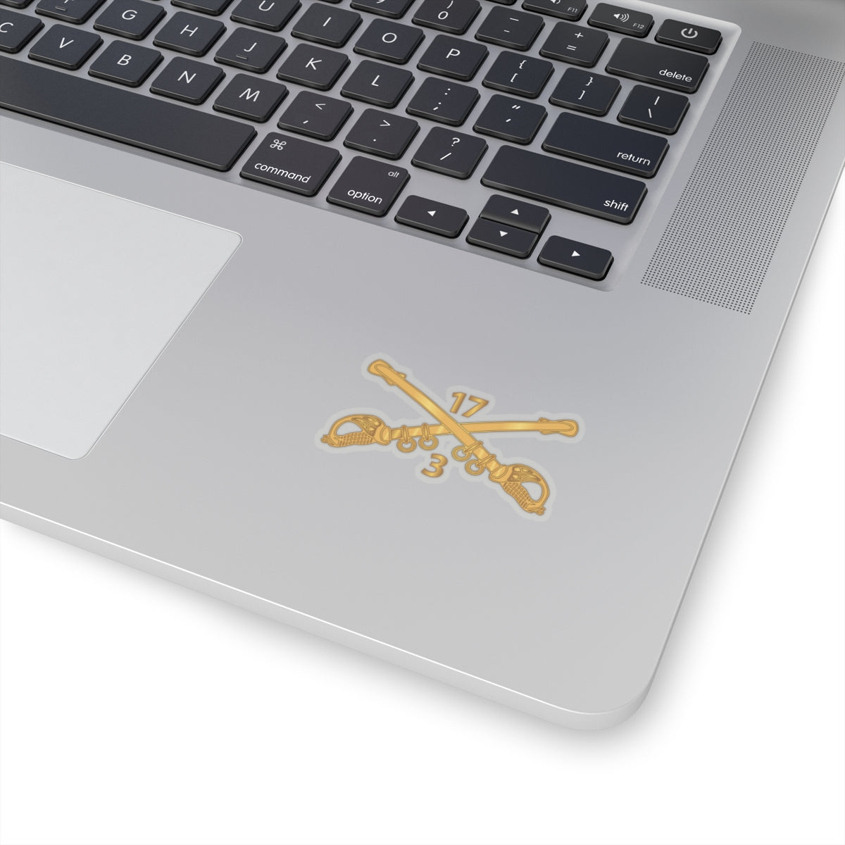 Kiss-Cut Stickers - 3rd Squadron 17th Cavalry Regiment Branch wo Txt