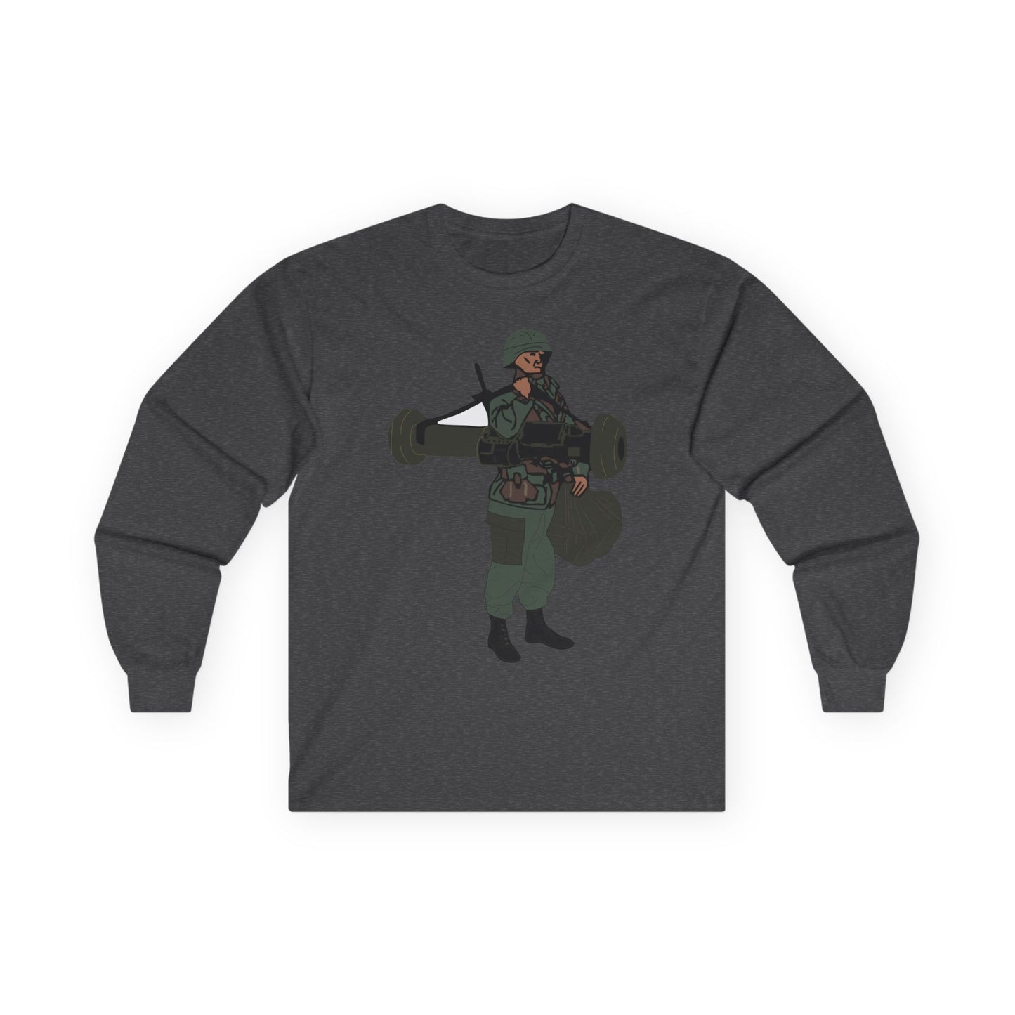 Unisex Ultra Cotton Long Sleeve Tee - Ant Armor Javelin Move X 300