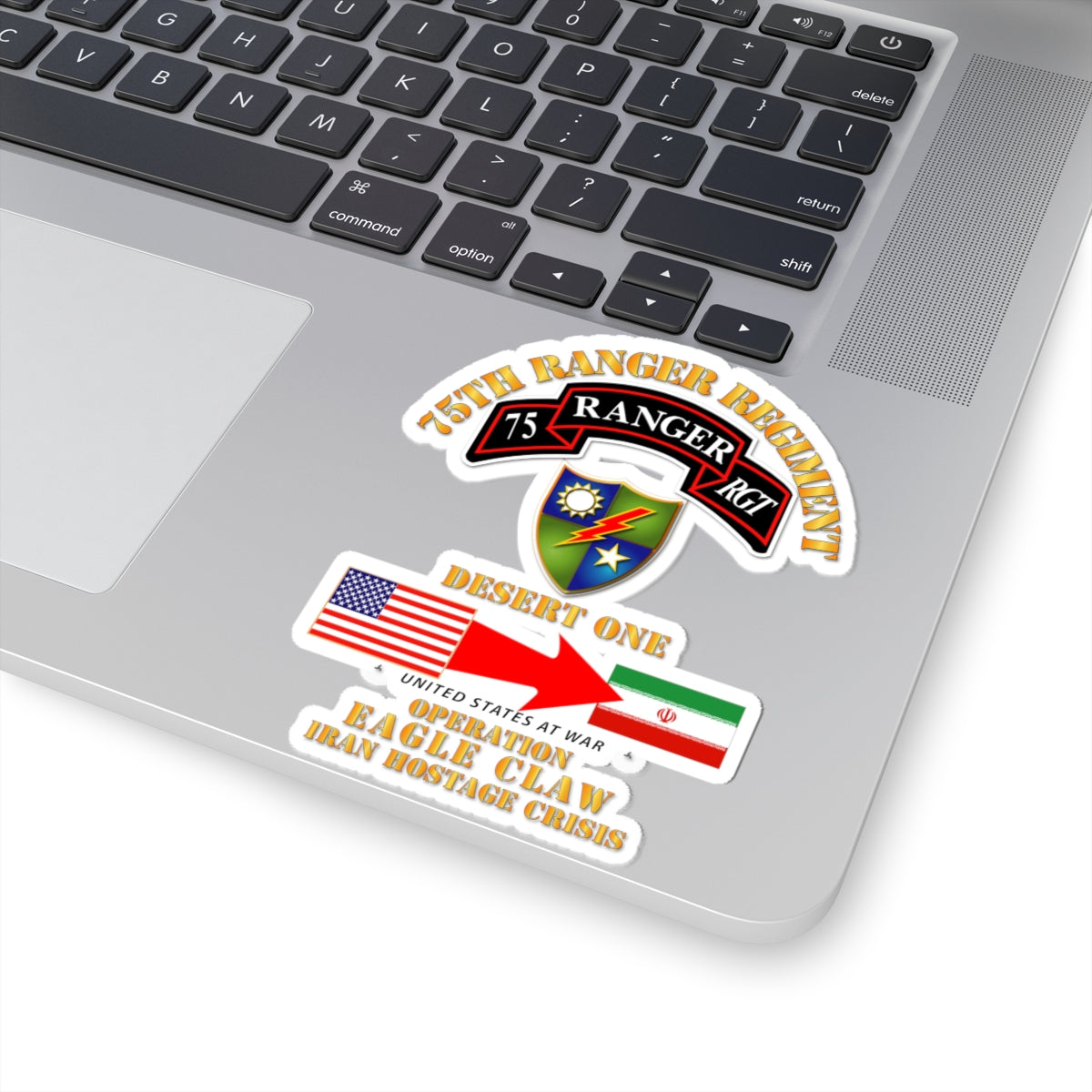 Kiss-Cut Stickers - SOF - Operation Eagle Claw - Iran - 75th Ranger Rgt