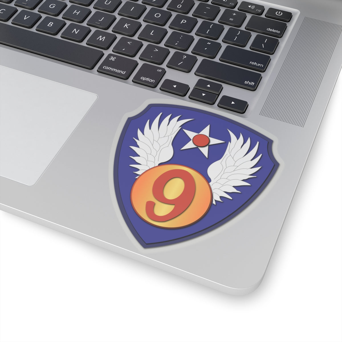 Kiss-Cut Stickers - AAC - SSI - 9th Air Force wo Txt