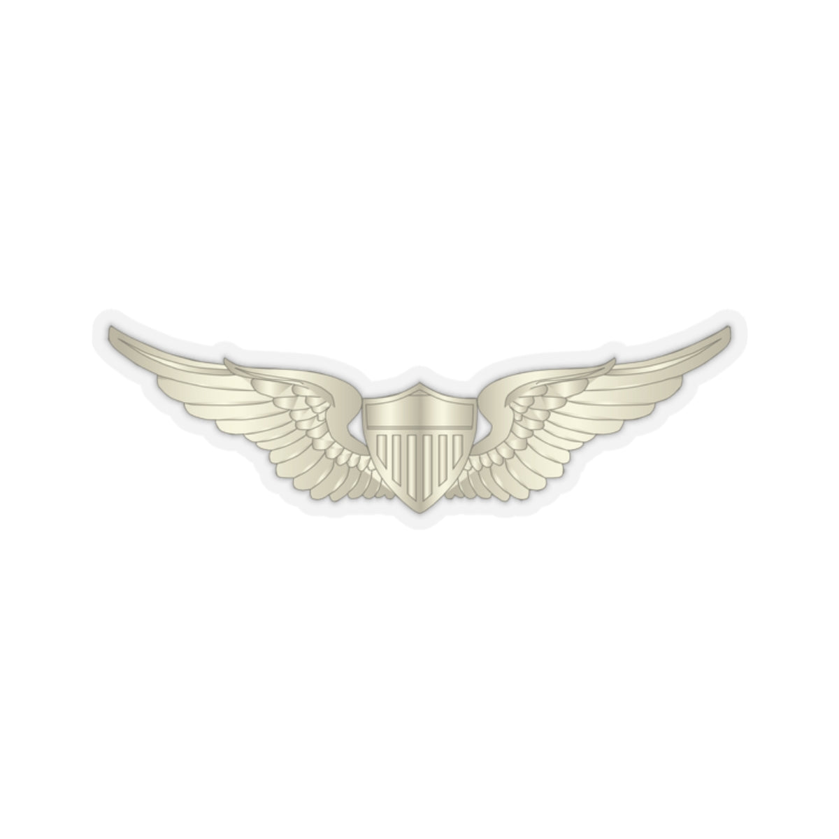Kiss-Cut Stickers - Aviator - Pilot Badge wo Txt
