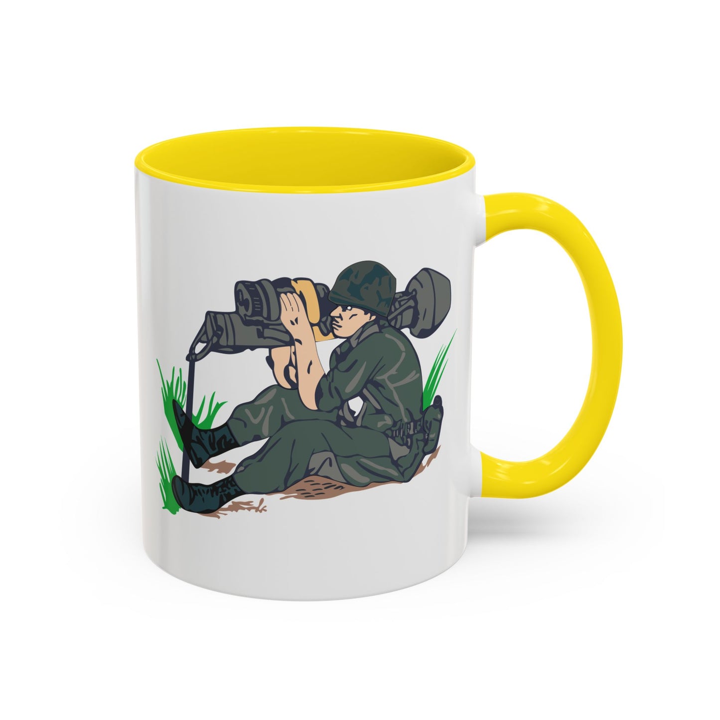 Accent Coffee Mug (11oz & 15oz) - Anti Armor M47 Dragon X 300